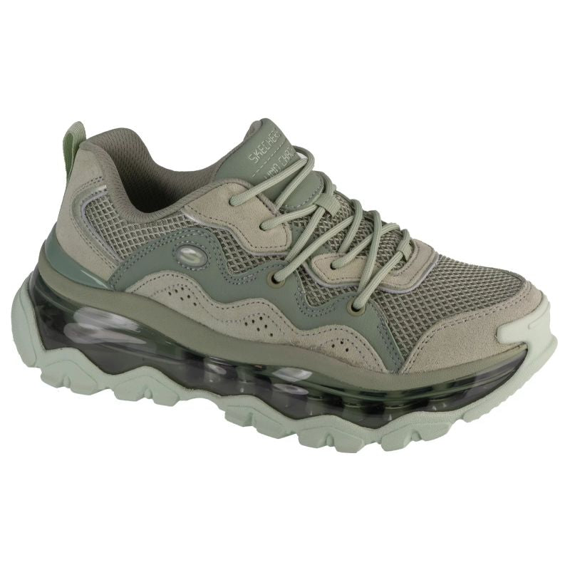 Skechers Uno Chaos Férfi Utcai Cipő - Zöld 177935-SAGE