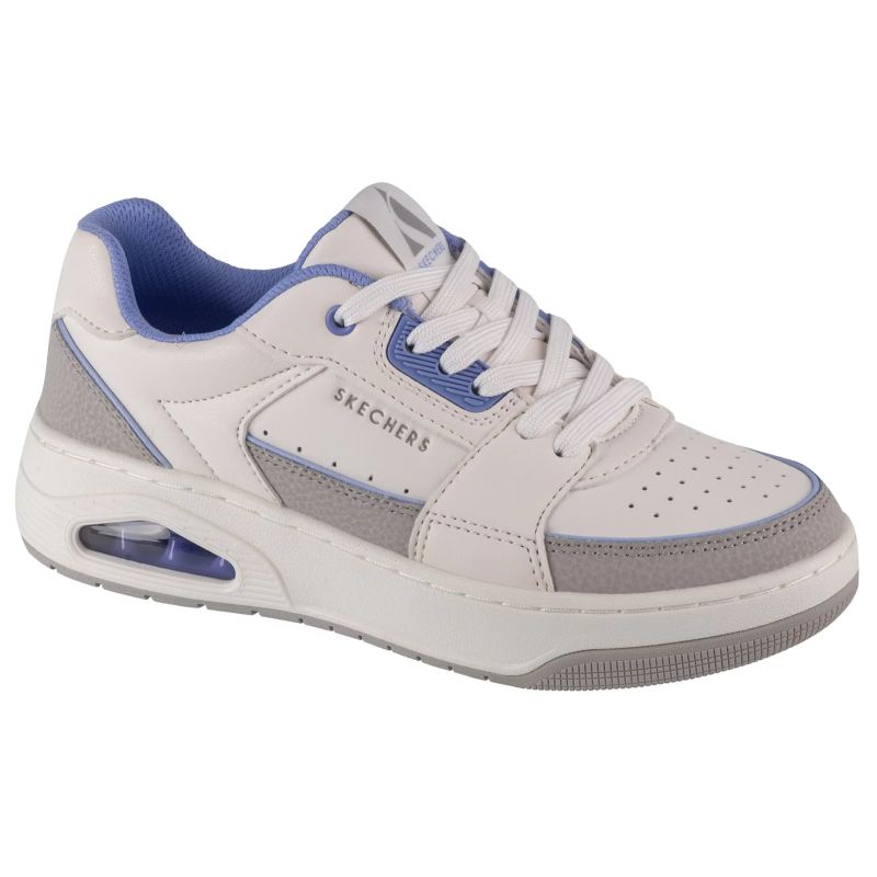 Skechers Uno Court Férfi Lifestyle Cipő - Fehér Minimál Stílus 177710-WLV