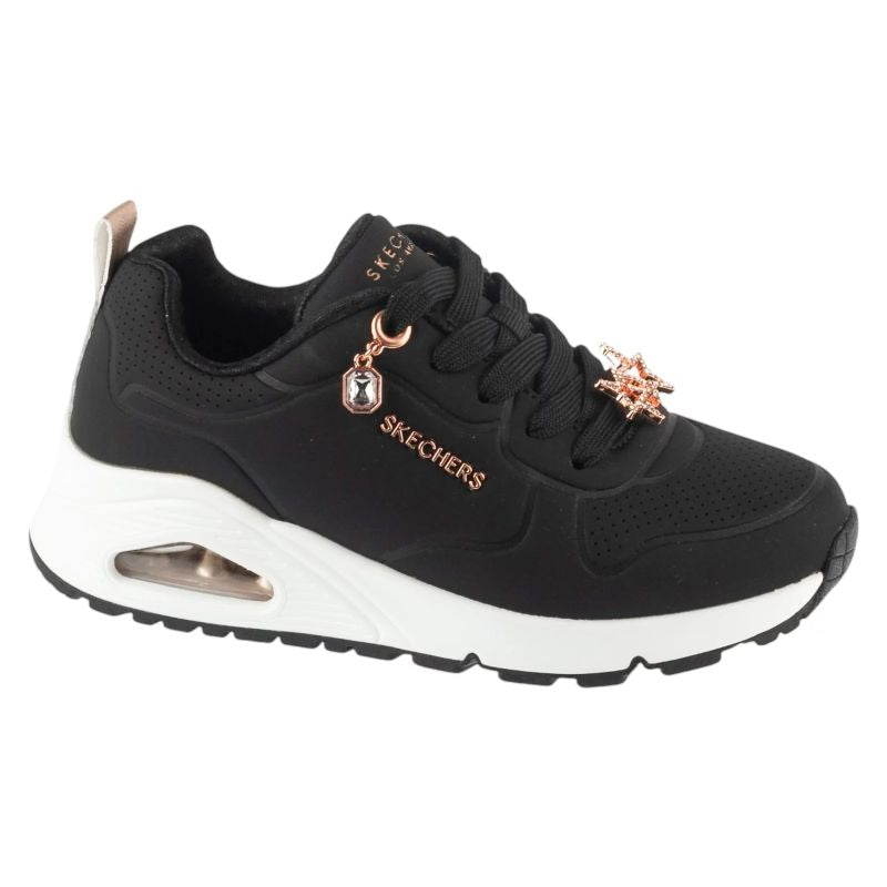 Skechers Uno Gen1 - Trendy Jewels Size utcai cipő, fekete