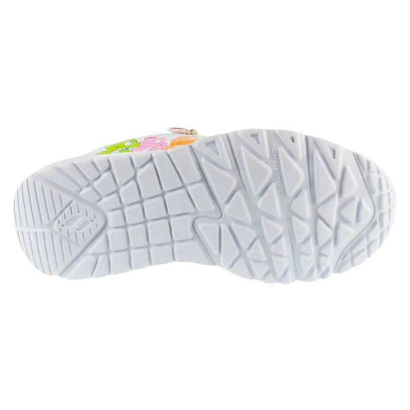 Skechers Uno Lite – Care Bears BFFs gyerek utcai cipő, fehér