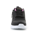 Skechers UNO LITE EASY ZIP 310387L-BKRG Black/Rose Gold arany gyerek utcai cipő