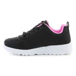 Skechers UNO LITE EASY ZIP 310387L-BKRG Black/Rose Gold arany gyerek utcai cipő