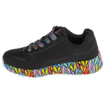 Skechers Uno Lite – Subtle Love Black, Size utcai cipő, fekete