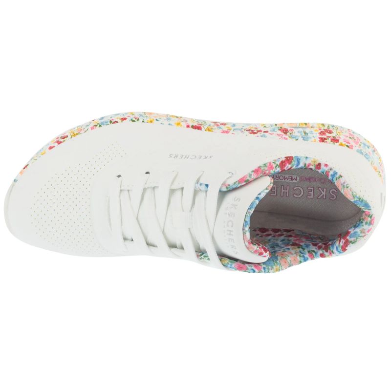 Skechers Uno – Majestic Garden utcai cipő, fehér