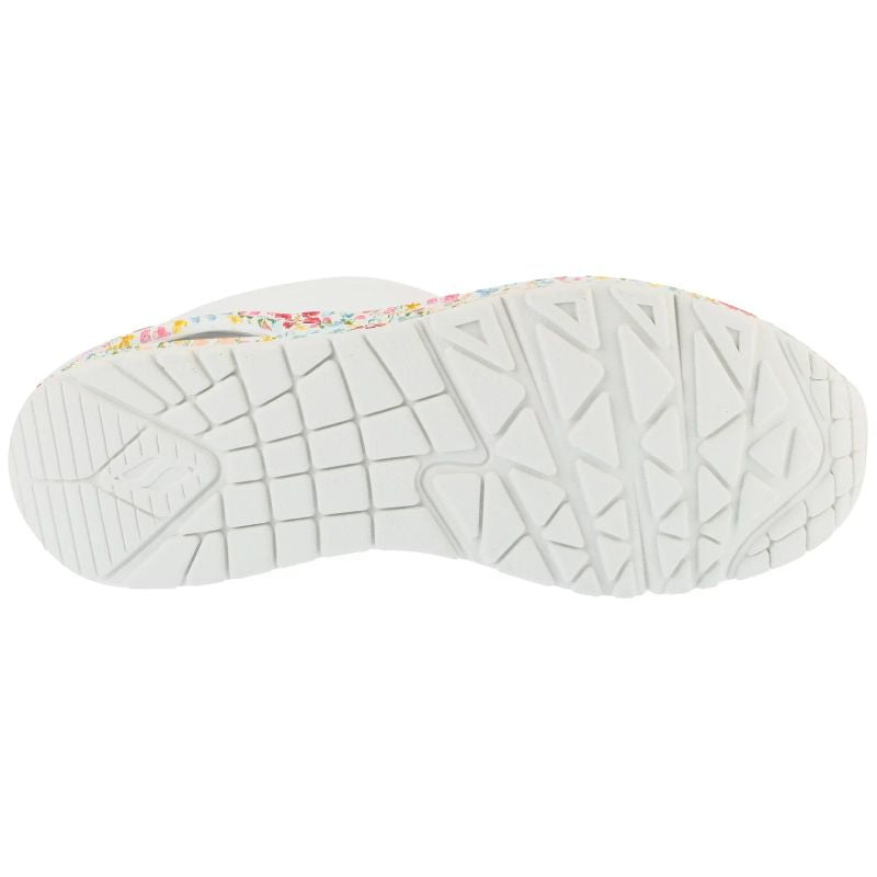 Skechers Uno – Majestic Garden utcai cipő, fehér