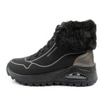 Skechers Uno Rugged women's sports insulated winter boots Cipő női 167993/BKPW
