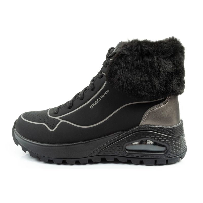 Skechers Uno Rugged women's sports insulated winter boots Cipő női 167993/BKPW