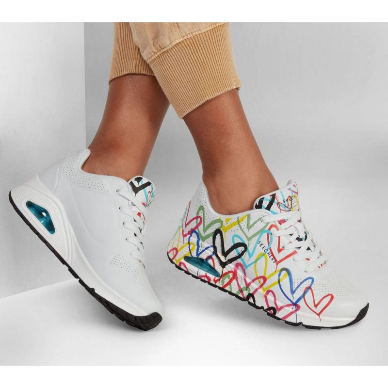 Skechers Uno Spread The Love W shoes női utcai cipő 155507/WMLT