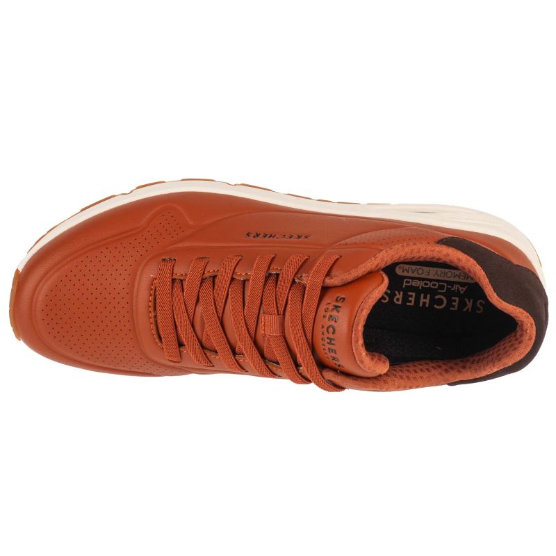 Skechers Uno Tailored Air Férfi Utcai Cipő - Barna 183007-COG