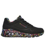 Skechers women's shoes UNO LOVING LOVE 155506 BBK női utcai cipő