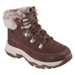 Skechers Women’s Waterproof Winter Boots TREGO-SNOW WORRIES 167882 CHOC női utcai cipő 167882CHOC