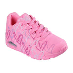 Skechers X Jgoldcrown Uno Shoes - Spread the Love W női 155507-HTPK