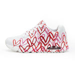 Skechers X Jgoldcrown Uno-Spread The Love W Utcai női 155507-WRPK