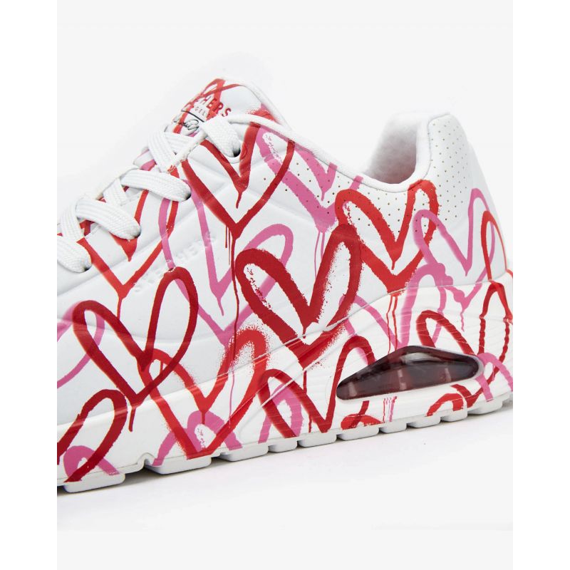 Skechers X Jgoldcrown Uno-Spread The Love W Utcai női 155507-WRPK