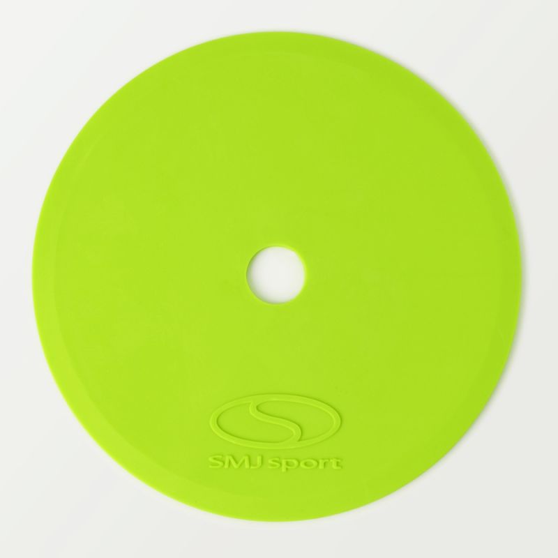 Smj Flat field markers - round 15 cm - 6x green 6x sport narancssárga edzőfelszerelés ZPO-OG