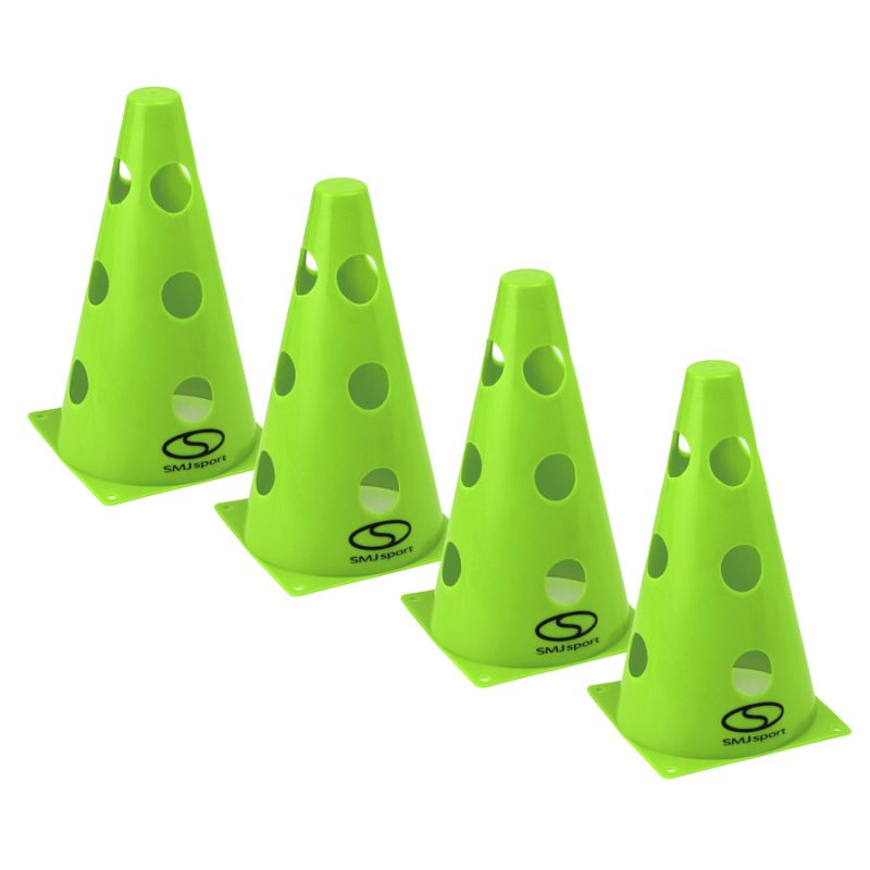 SMJ Set of 4 training cones - 23 cm / zöld készlet PT4-12WH-G