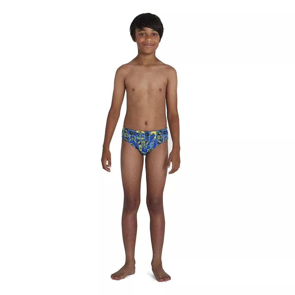 Speedo Allover Brief (UK) gyerek Fürdőruha