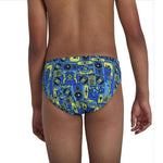 Speedo Allover Brief (UK) gyerek Fürdőruha