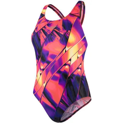 Speedo Fractal Glaze Placement Digital Powerback(UK) Úszódressz - Sportmania.hu