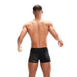 Speedo HYPERBOOM PNL ASHT AM BLACK/GREY (UK) férfi Fürdőruha