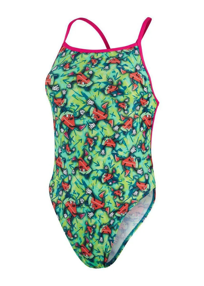 Speedo Melon Mayhem Allover női fürdőruha Úszódressz