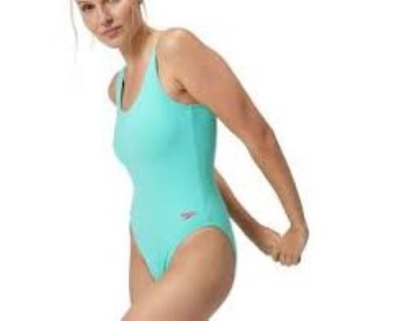 Speedo SPEEDO TEXTD BELTED DEEP U-BK 1PC AF női Fürdőruha