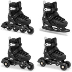 Spokey 4in1 4One Jr roller skates size Görkorcsolya gyerek Cipő SPK-944648