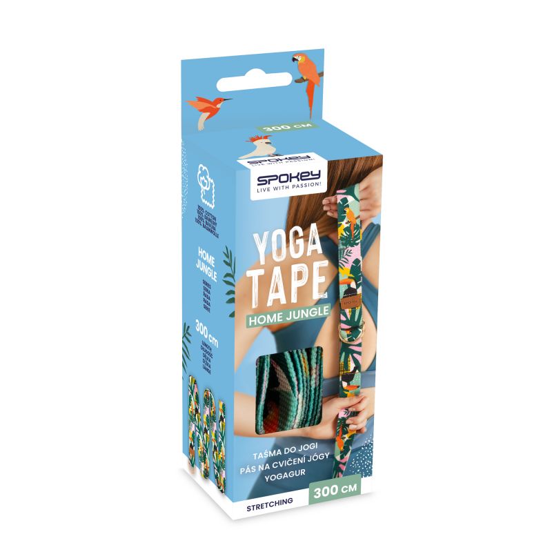 Spokey Home Jungle yoga strap Edzőfelszerelés SPK-941959