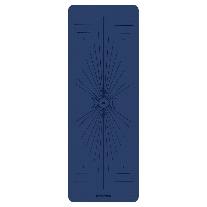 Spokey MANDALA Fitness and Yoga Exercise Mat 181x61x0, 4 edzőfelszerelés SPK-946452
