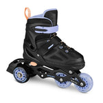 Spokey Quattro 4IN1 inline skates size BK/VT Szabadidő SPK-943430