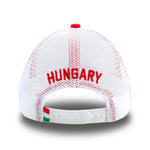 Sportmánia Hungary trucker piros-fehér (vízálló) Baseball sapka
