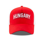 Sportmánia Hungary trucker piros-fehér (vízálló) Baseball sapka