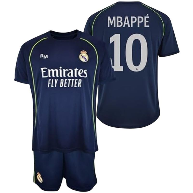 Sportmania Real Madrid junior jersey shorts set Mbappe box Futball mez szett, gyerek RM25B2