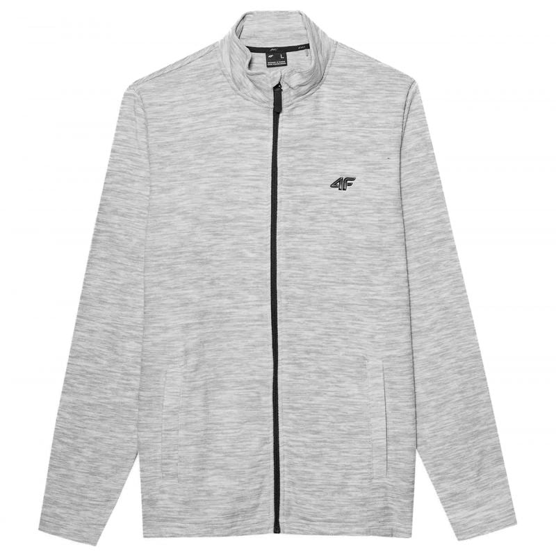 Sweatshirt 4f M 4fss23tflem052 Cool Light Gray Melange - Sportmania.hu