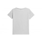 T-shirt 4f W 4fss23ttshf582 Light Gray - Sportmania.hu
