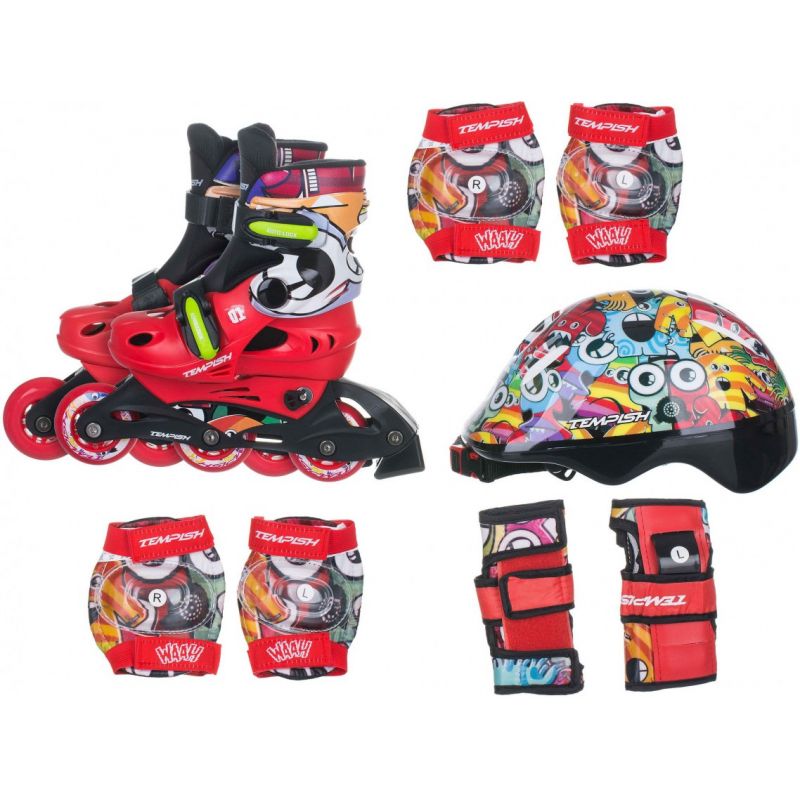 Tempish Baby Skate '17 Adjustable Roller Skates piros görkorcsolya