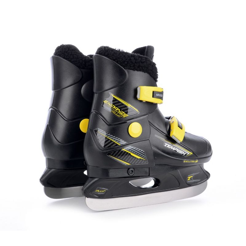 Tempish Fur Expanze Plus Jr gyerek Adjustable Skates fekete cipő