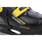 Tempish Fur Expanze Plus Jr gyerek Adjustable Skates fekete cipő
