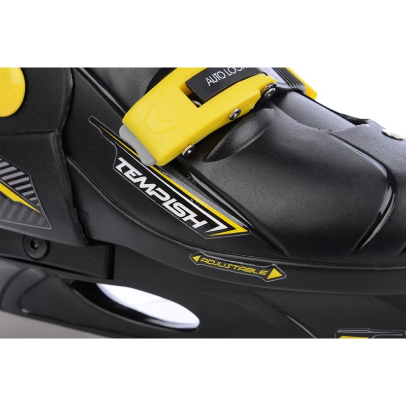 Tempish Fur Expanze Plus Jr gyerek Adjustable Skates fekete cipő