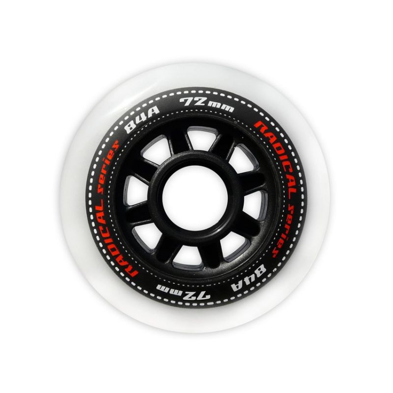 Tempish Radical PU 84A roller skate wheels 80mm, 2
