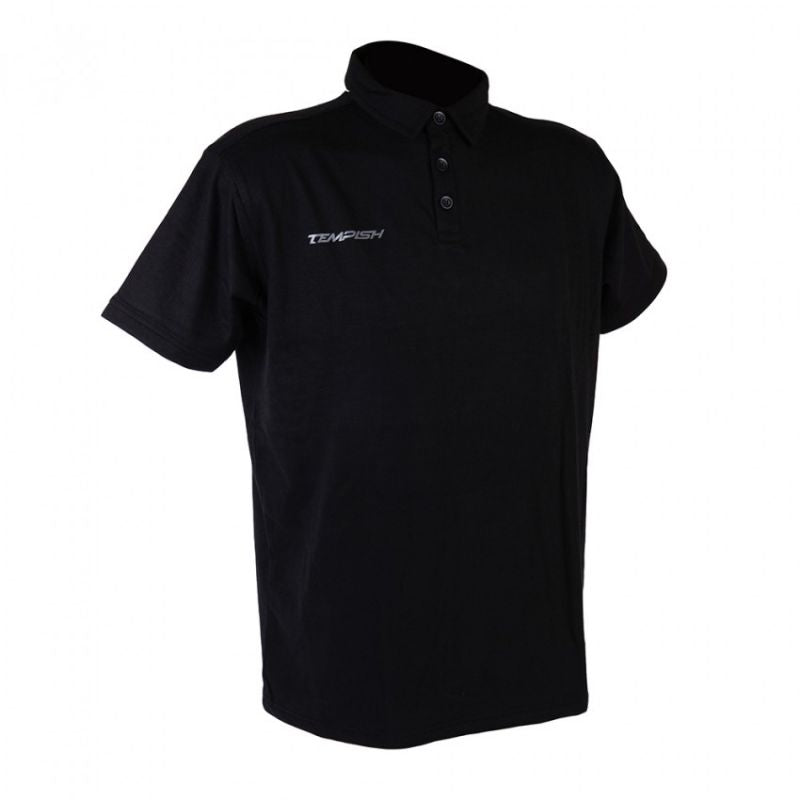 Tempish Teem 2 póló shirt fekete férfi galléros póló