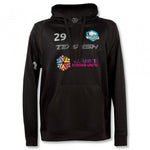 Tempish Teem sweatshirt fekete férfi pulóver