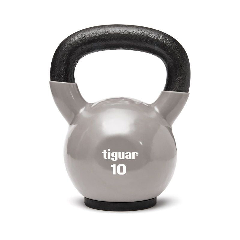 Tiguar kettlebell 10 kg szürke TI-KB0010