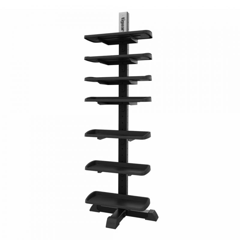 Tiguar universal stand 7 shelves fekete TI-SXPLUR007V3