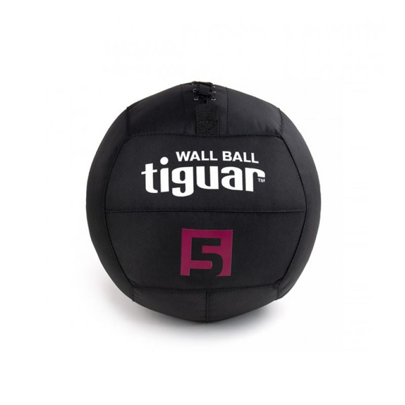 Tiguar wallball medicine ball 5 kg fekete TI-WB005