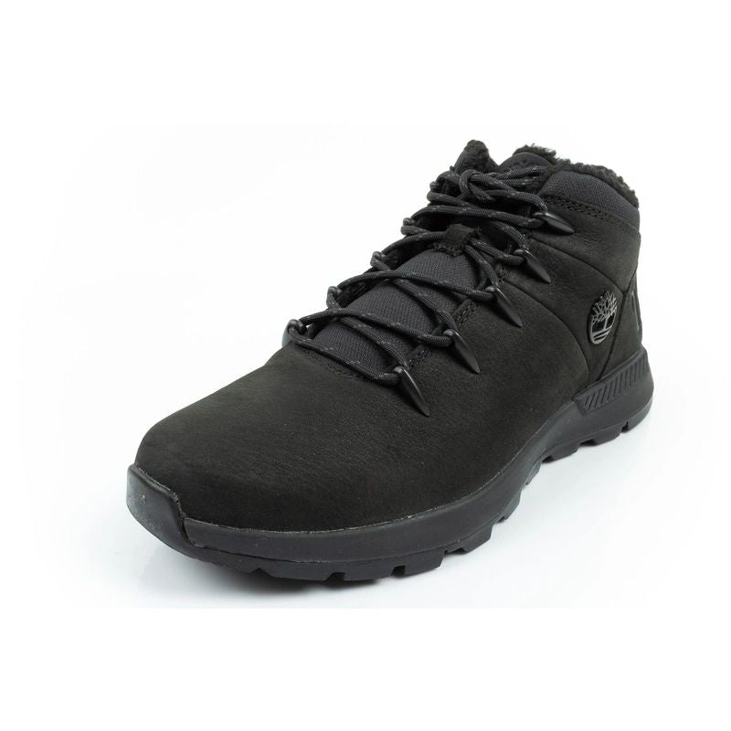 Timberland Men's Sprint Trekker Mid Insulated Hiking Boots, Black fekete férfi utcai cipő TB0A69KC015