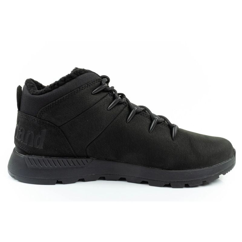 Timberland Men's Sprint Trekker Mid Insulated Hiking Boots, Black fekete férfi utcai cipő TB0A69KC015