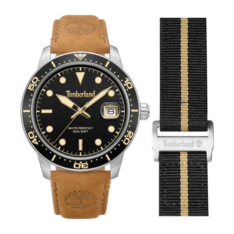 Timberland Men's Watch Peatfield SET + BOX óra TDWGB00834X0