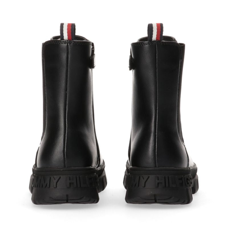 Tommy Hilfiger Bootie Black ankle boots T3A5-33058-1355999-999 Cipő - Sportmania.hu