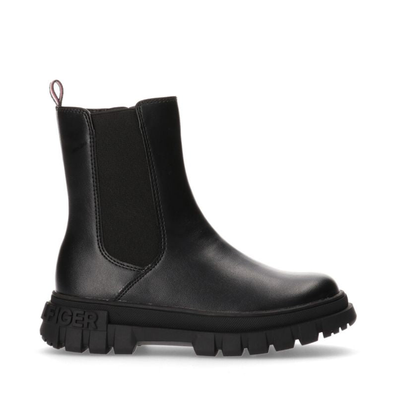 Tommy Hilfiger Bootie Black ankle boots T3A5-33058-1355999-999 Cipő - Sportmania.hu